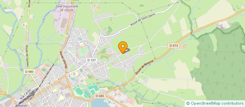 localisation de l'entreprise SA GEFNI à FARGES-LES-CHALON