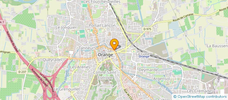 localisation de l'entreprise SA GEN OR à ORANGE