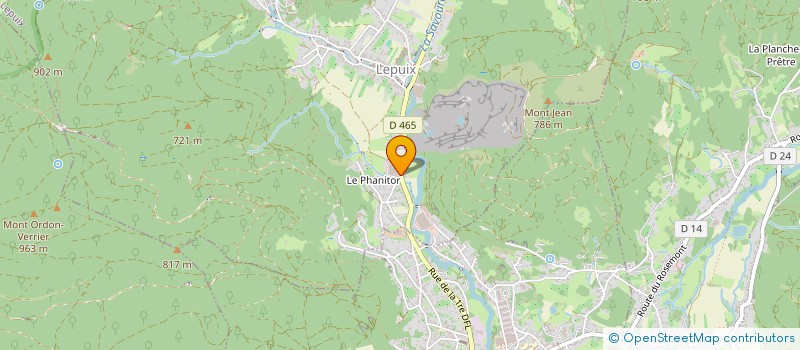localisation de l'entreprise SA GENERALE TOLERIE MECANIQUE MAINTENANC à LEPUIX