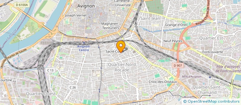 localisation de l'entreprise SA GEORGES AUBRESPIN à AVIGNON