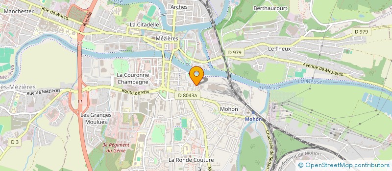 localisation de l'entreprise SA GEORGES HOURIEZ à CHARLEVILLE-MEZIERES