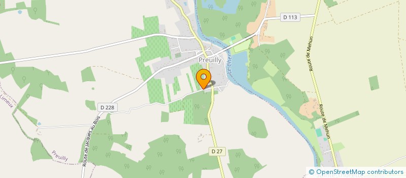 localisation de l'entreprise SA.GEST  PREUILLY