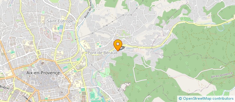 localisation de l'entreprise SA GICECO à AIX-EN-PROVENCE