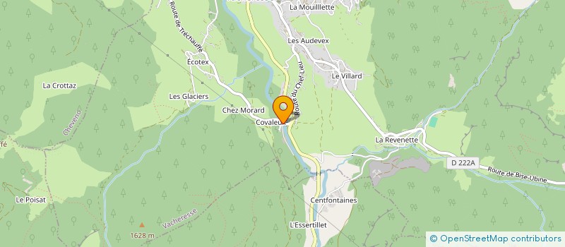 localisation de l'entreprise SA GILLES MOUTHON à VACHERESSE