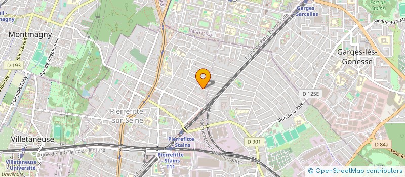 localisation de l'entreprise SA GROUP à PIERREFITTE-SUR-SEINE