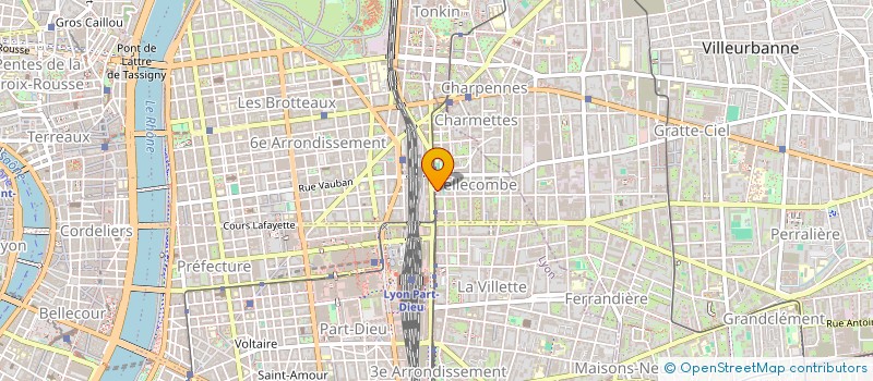 localisation de l'entreprise SA H L M POUR ACTION SOCIALE  LYON