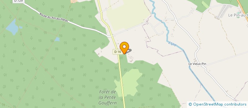 localisation de l'entreprise SA HASEG  GOUFFERN EN AUGE