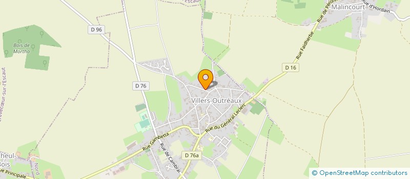 localisation de l'entreprise SA HERBET JACQUES BRODERIES à VILLERS-OUTREAUX