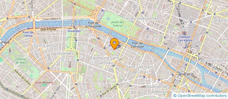 localisation de l'entreprise SA HOLDING EXPANSION  PARIS