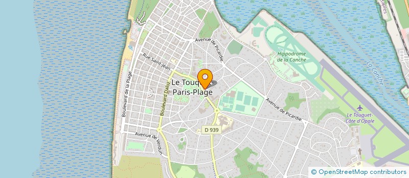 localisation de l'entreprise SA HORSE à LE TOUQUET-PARIS-PLAGE