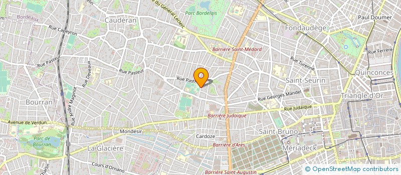 localisation de l'entreprise SA IMMAL IMMOBILIERE MALEVILLE à BORDEAUX
