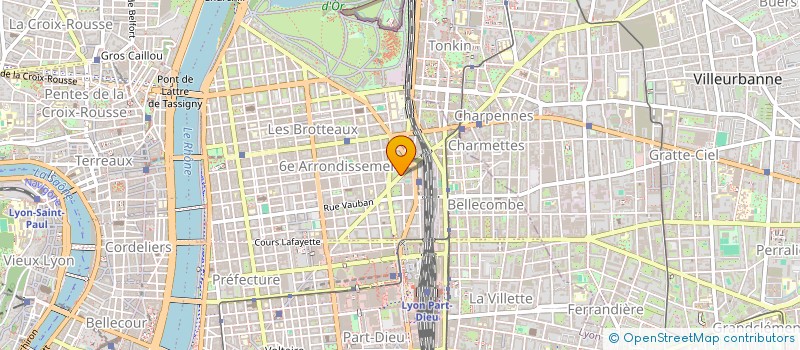 localisation de l'entreprise SA IMMO  LYON