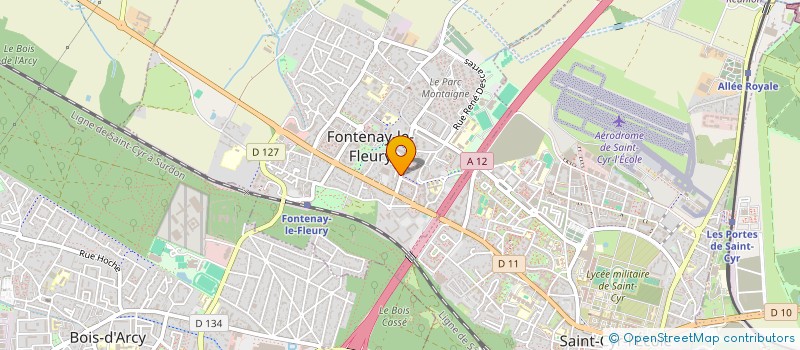 localisation de l'entreprise SA IMMOBILIER FONTENAY LE FLEURY VILLAGE à FONTENAY-LE-FLEURY