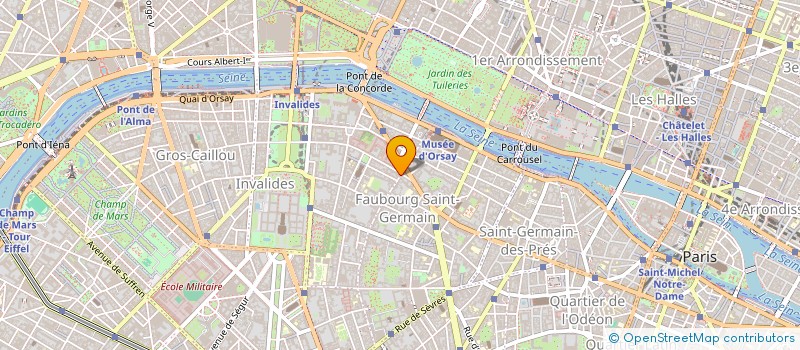 localisation de l'entreprise SA IMMOBILIERE LE BISON  PARIS