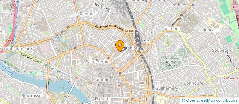 localisation de l'entreprise SA IMMOBILIERE ORIENT TOULOUSE à TOULOUSE