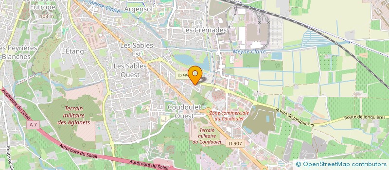 localisation de l'entreprise SA INTERMEUBLES à ORANGE