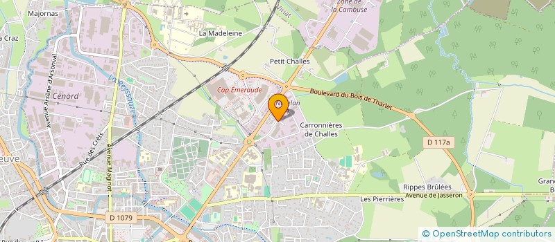 localisation de l'entreprise SA ITALIQ à BOURG-EN-BRESSE