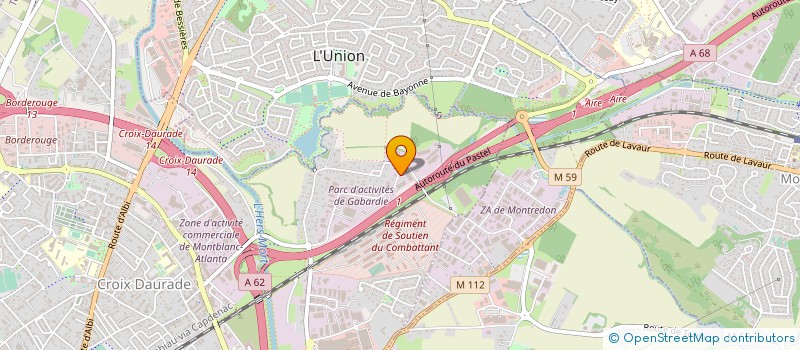 localisation de l'entreprise SA JAPOCAT à TOULOUSE