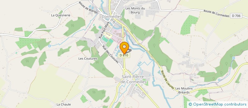 localisation de l'entreprise SA JOSIM à CORMEILLES
