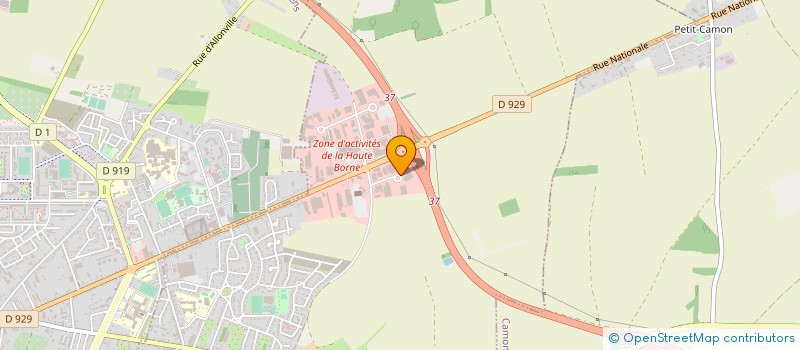 localisation de l'entreprise SA JPC AUTOMOBILES à RIVERY