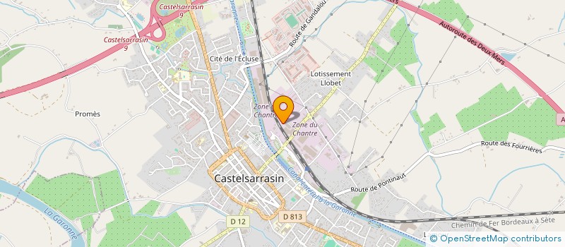 localisation de l'entreprise SA JPM PARTICIPATION à CASTELSARRASIN