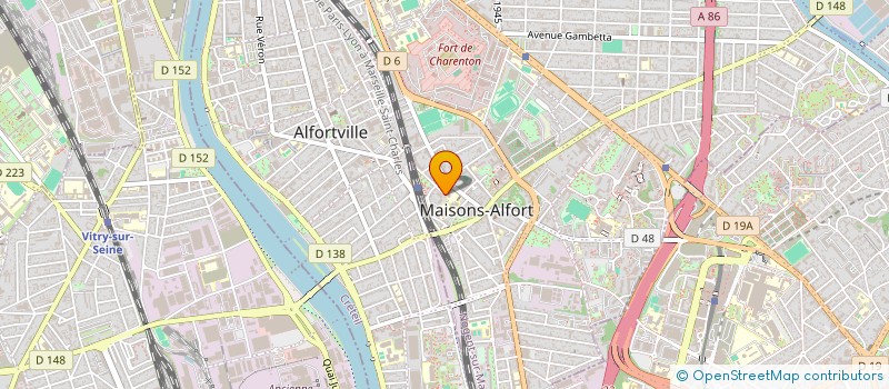 localisation de l'entreprise SA JUNIOR IMMOBILIER à MAISONS-ALFORT