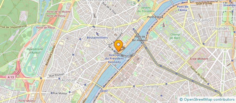 localisation de l'entreprise SA KEN CLUB à PARIS