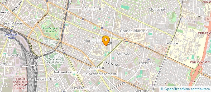 localisation de l'entreprise SA L ENTRAIDE  LYON