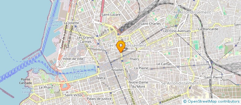 localisation de l'entreprise SA L ETOILE MARSEILLAISE à MARSEILLE