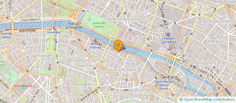 localisation de l'entreprise SA LA MAISON DES INGENIEURS     AGRONOME  PARIS