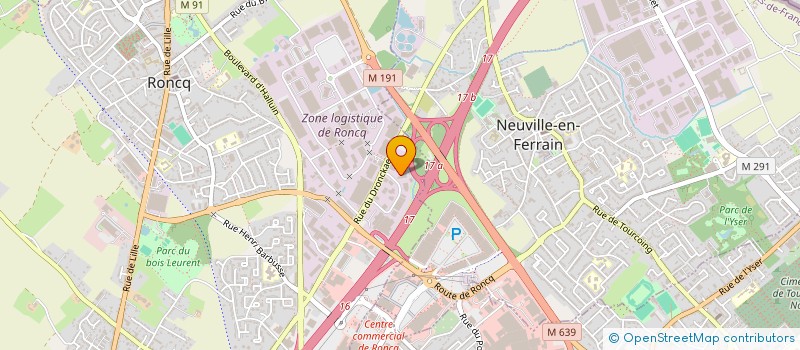 localisation de l'entreprise SA LATARGEZ à RONCQ