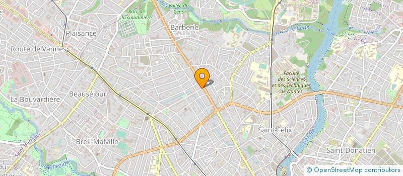 localisation de l'entreprise SA LE POLLES IMMOBILIER à NANTES