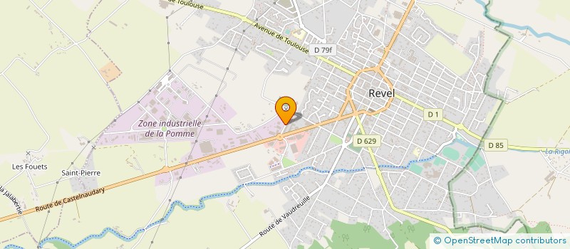 localisation de l'entreprise SA LE REVELOIS à REVEL