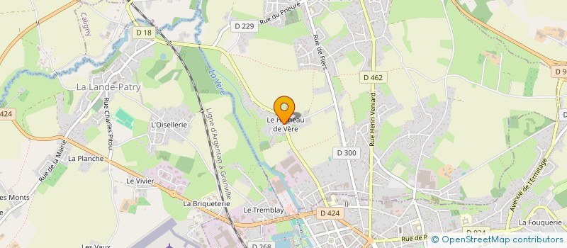 localisation de l'entreprise SA LECOCQ COUVERTURE à SAINT-GEORGES-DES-GROSEILLERS
