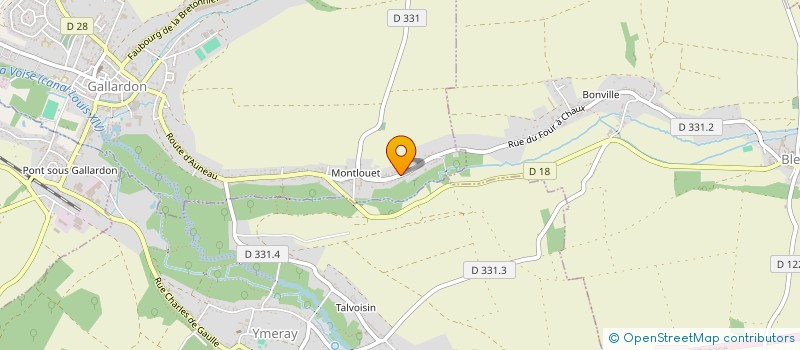 localisation de l'entreprise SA LEGEAY FRERES à GALLARDON