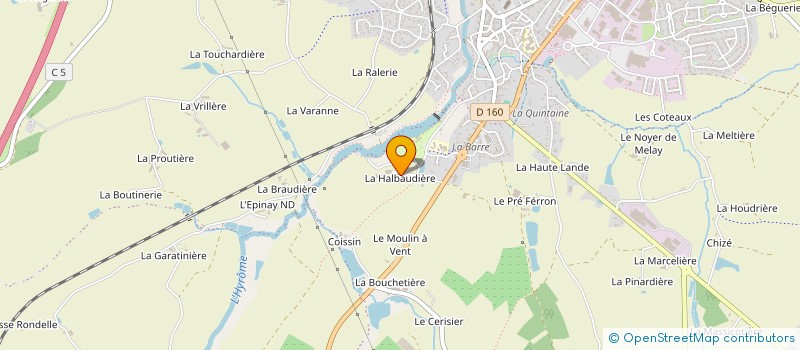 localisation de l'entreprise SA LEPOUREAU à CHEMILLE-EN-ANJOU