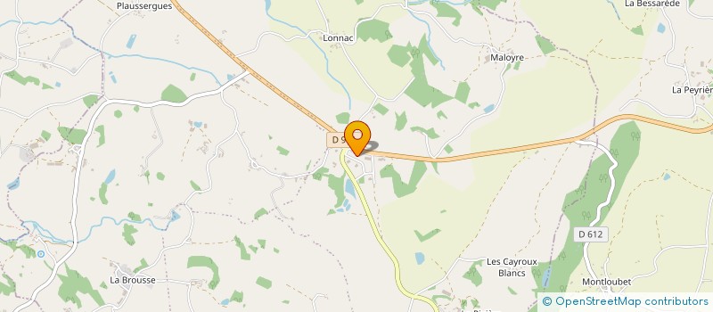 localisation de l'entreprise SA LES GORGES DE L'AVEYRON à LE BAS SEGALA