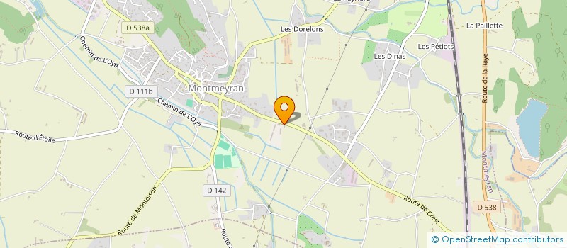 localisation de l'entreprise SA LES GOUSSONS à CHABEUIL