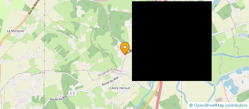 localisation de l'entreprise SA LES YVONNIERES à SARGE LES LE MANS