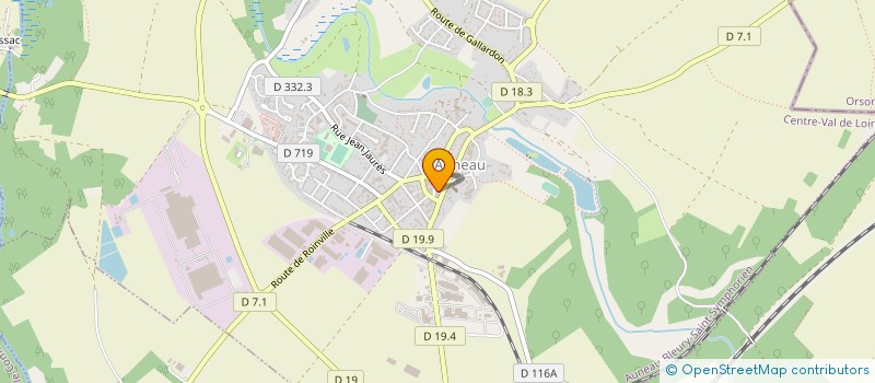 localisation de l'entreprise SA LESMAR à AUNEAU-BLEURY-SAINT-SYMPHORIEN