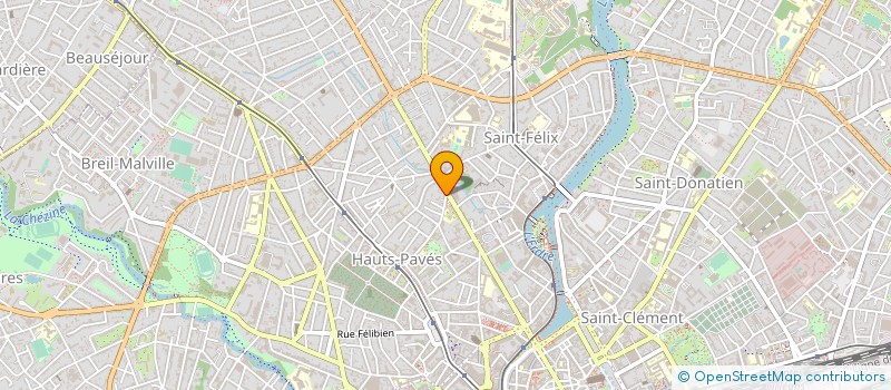 localisation de l'entreprise SA LESTOUX à NANTES