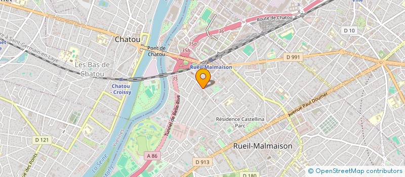 localisation de l'entreprise SA LOBO à RUEIL-MALMAISON