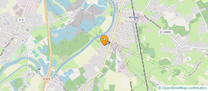 localisation de l'entreprise SA LOISEAU SEMENCES  RUAUDIN