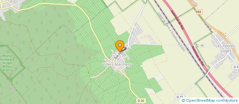 localisation de l'entreprise SA LONCLE  VILLERS-MARMERY