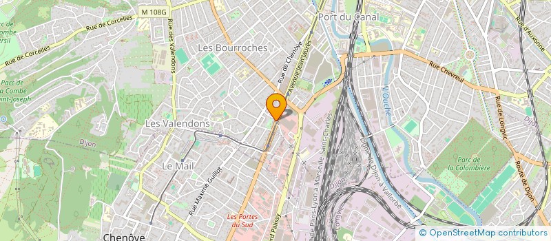 localisation de l'entreprise SA'LYS à DIJON