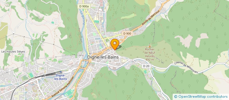 localisation de l'entreprise SA.MA.LO à DIGNE-LES-BAINS
