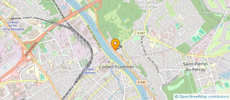 localisation de l'entreprise SA MA PE à CORBEIL-ESSONNES