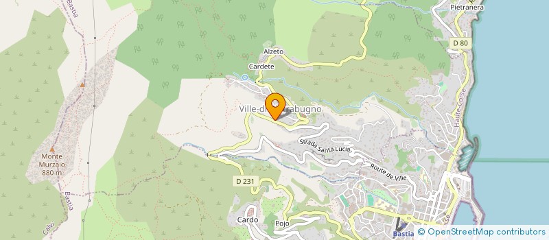 localisation de l'entreprise SA MA RA à VILLE-DI-PIETRABUGNO
