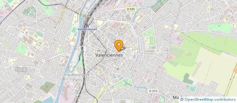 localisation de l'entreprise SA MADISON à VALENCIENNES