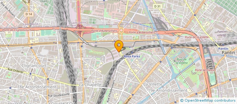 localisation de l'entreprise SA MAGNETA à PARIS